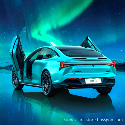 2022 Neta S Sedan Sport Electric Car EV автомобиль Nezha S Новый энергетический автомобиль EV 5 мест Pure &amp; Laser Radar &amp; Glory 4WD